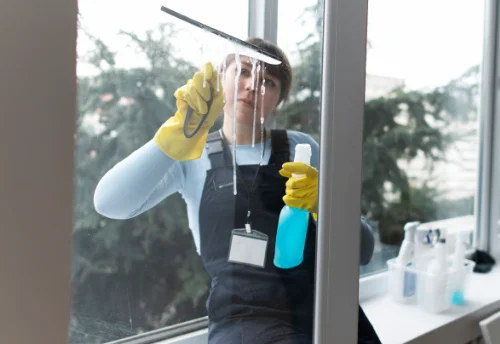 Nettoyage de vitres intérieures et extérieures à Glorianes